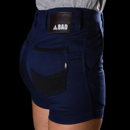 BAD WOMENS FLEX™ HYPERMOVE WORK SHORT SHORTS