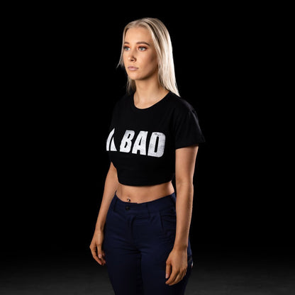 BAD® WOMEN'S TRADEMARK CROP S/S T-SHIRT