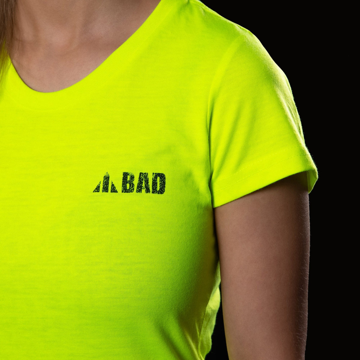 BAD® WOMENS TRADEMARK HI-VIS S/S T-SHIRT