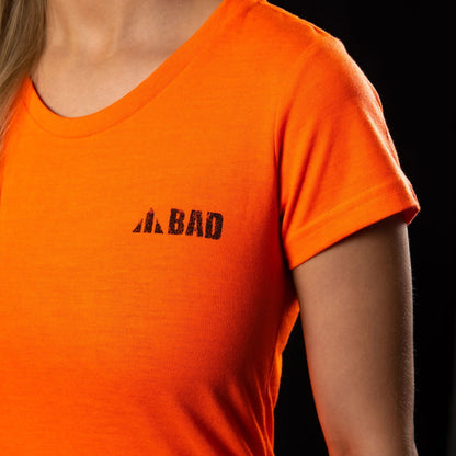 BAD® WOMENS TRADEMARK HI-VIS S/S T-SHIRT