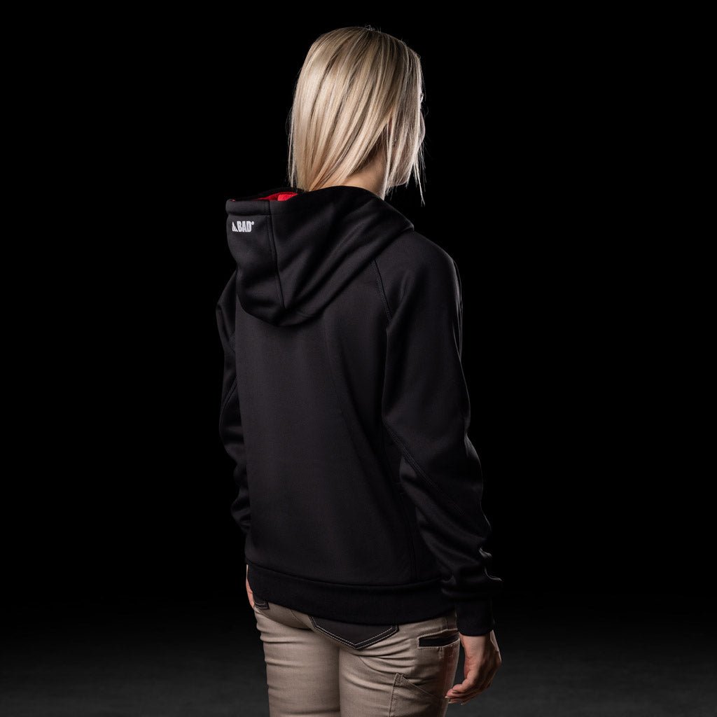 BAD WOMENS WATERPROOF RAIN-DEFEND™ HI-VIS FLEECE HOODIE