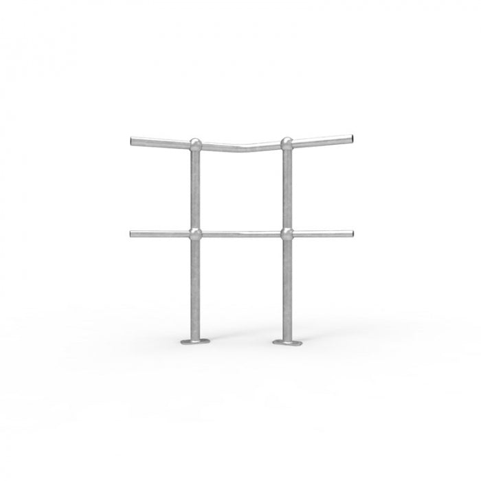 Ball Fence Handrail Bend 32NB 45 Degree