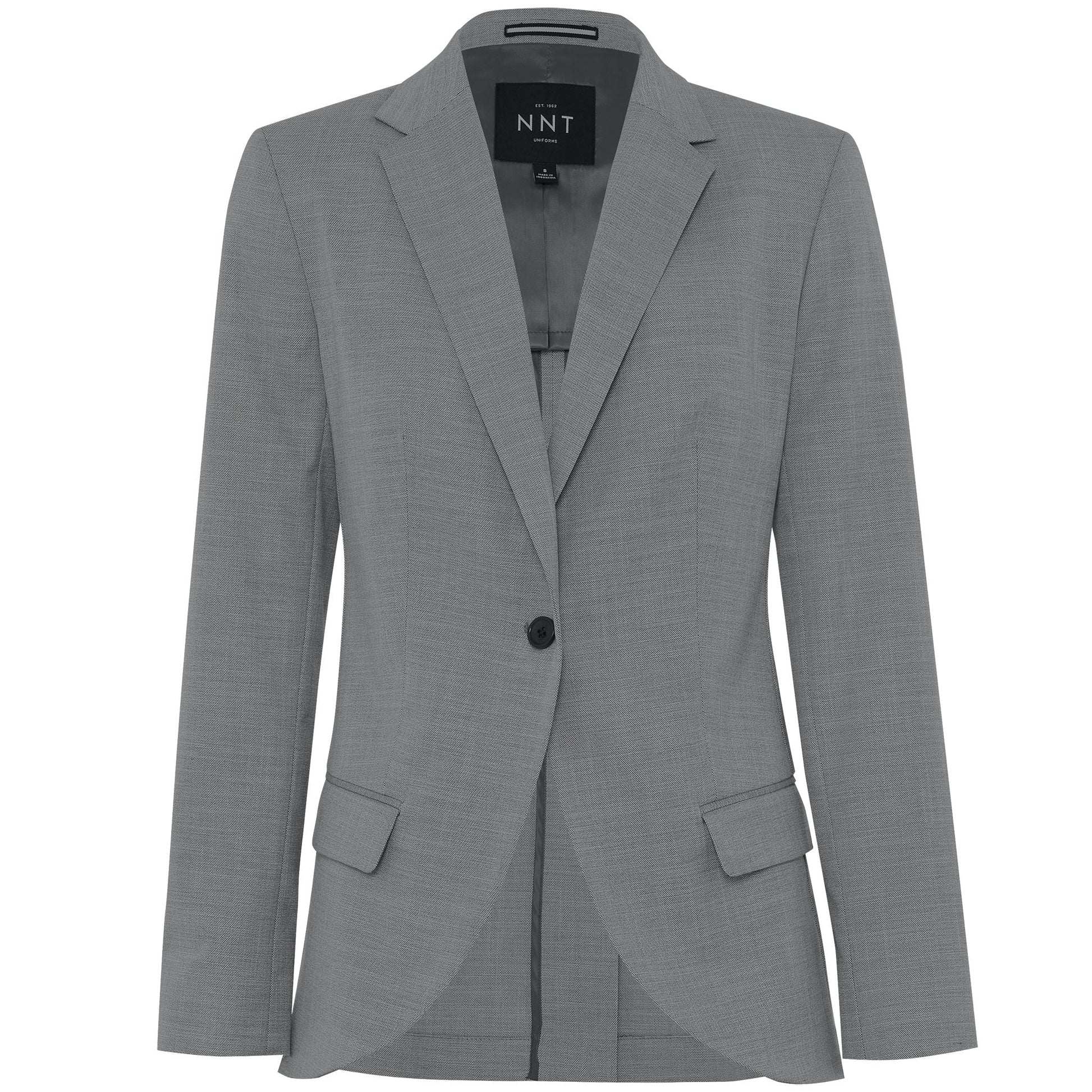 NNT CAT1E9 Linen Look Half-Lined Jacket