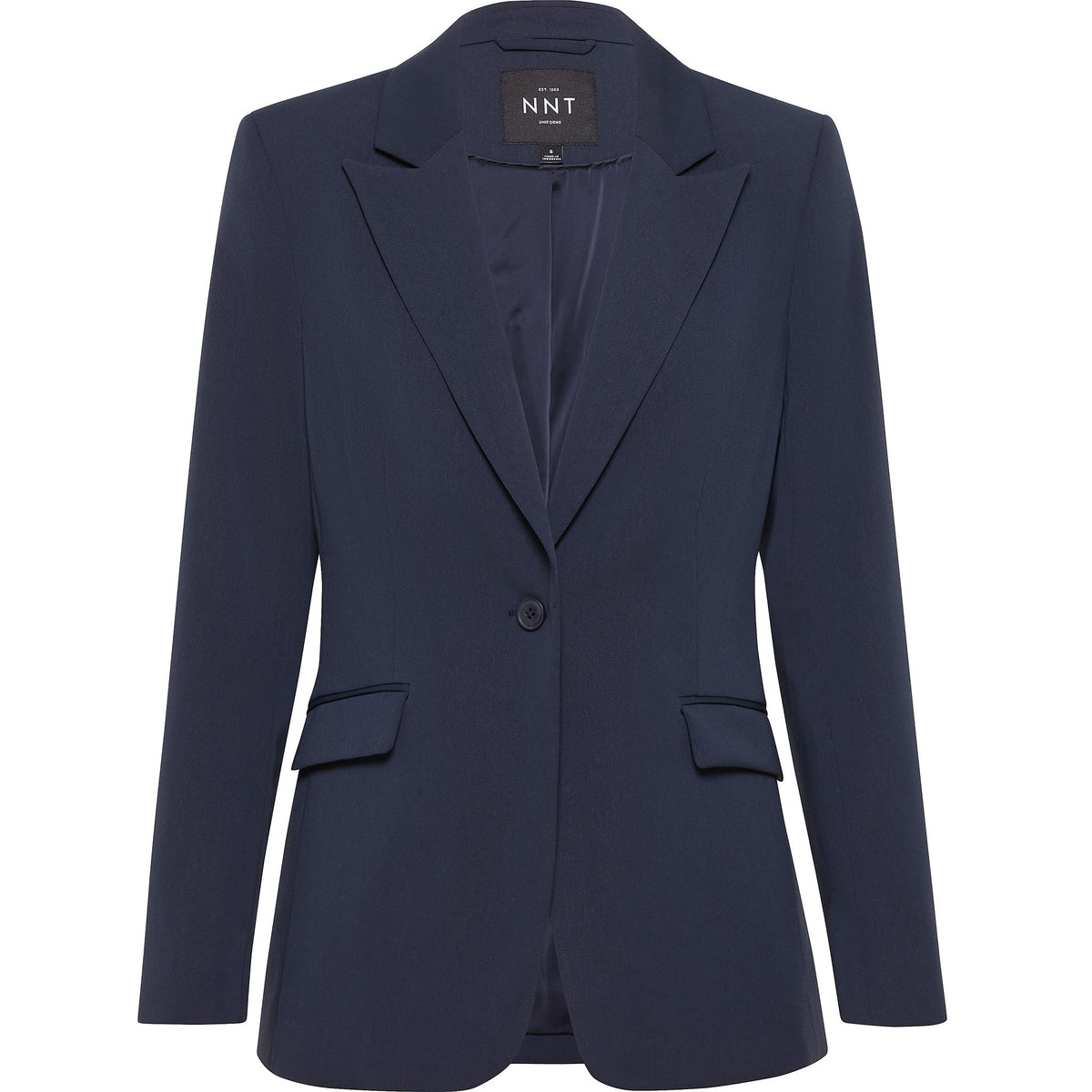 NNT CAT1H8 Crepe Stretch Longline Jacket