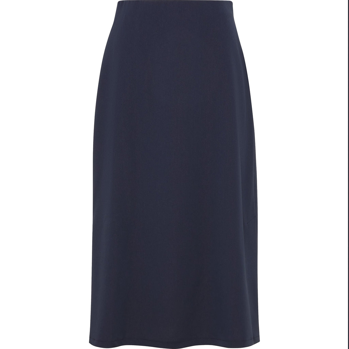 NNT CAT2RV Crepe Stretch Midi Length A-Line Skirt