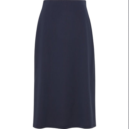 NNT CAT2RV Crepe Stretch Midi Length A-Line Skirt