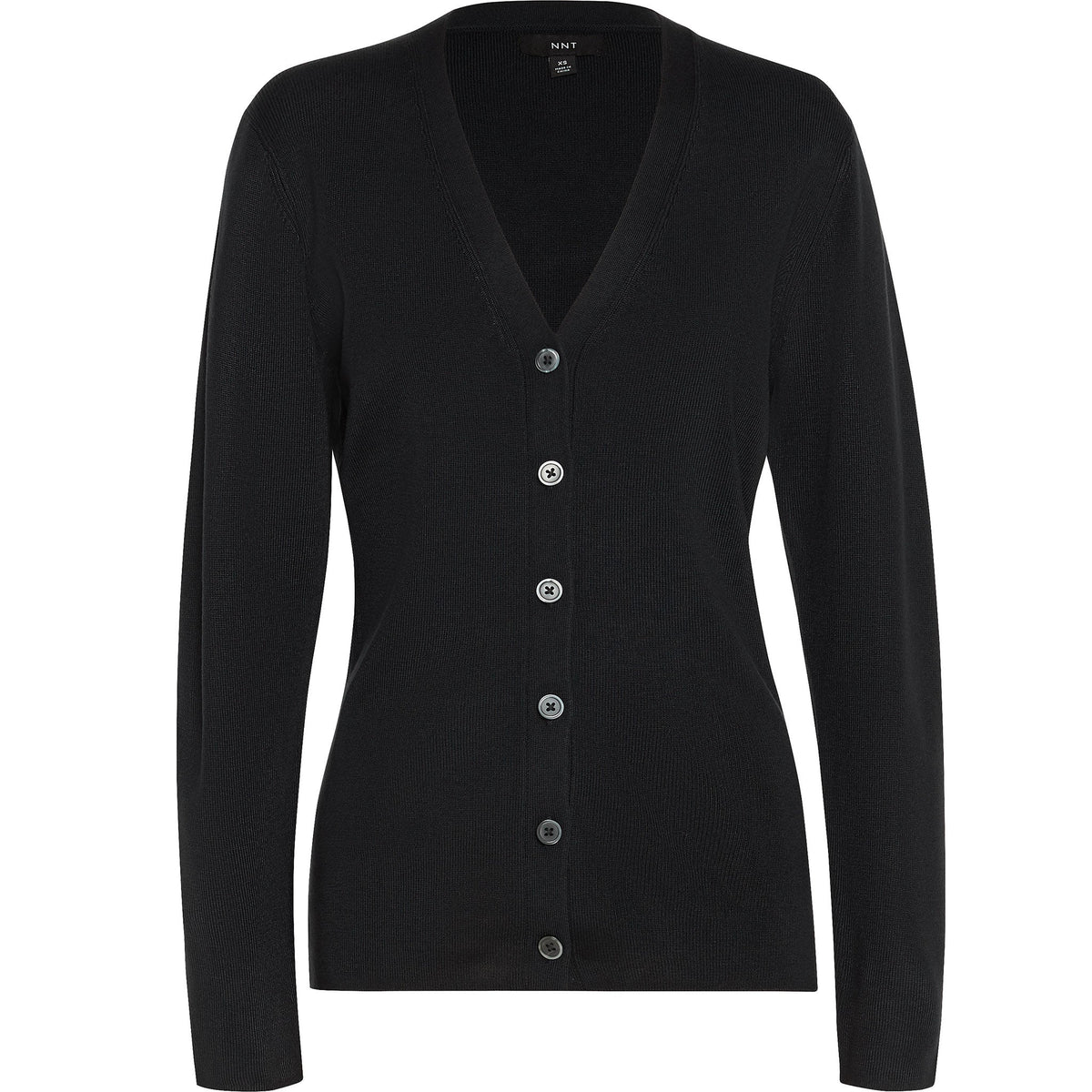 NNT CAT5BR Acrylic Button Front Cardigan