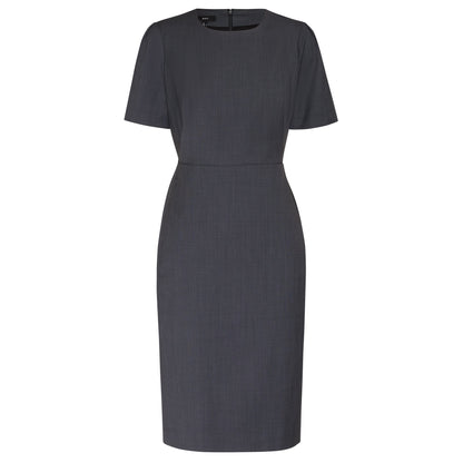 NNT CAT69W Wool Blend Twill Short Sleeve Dress