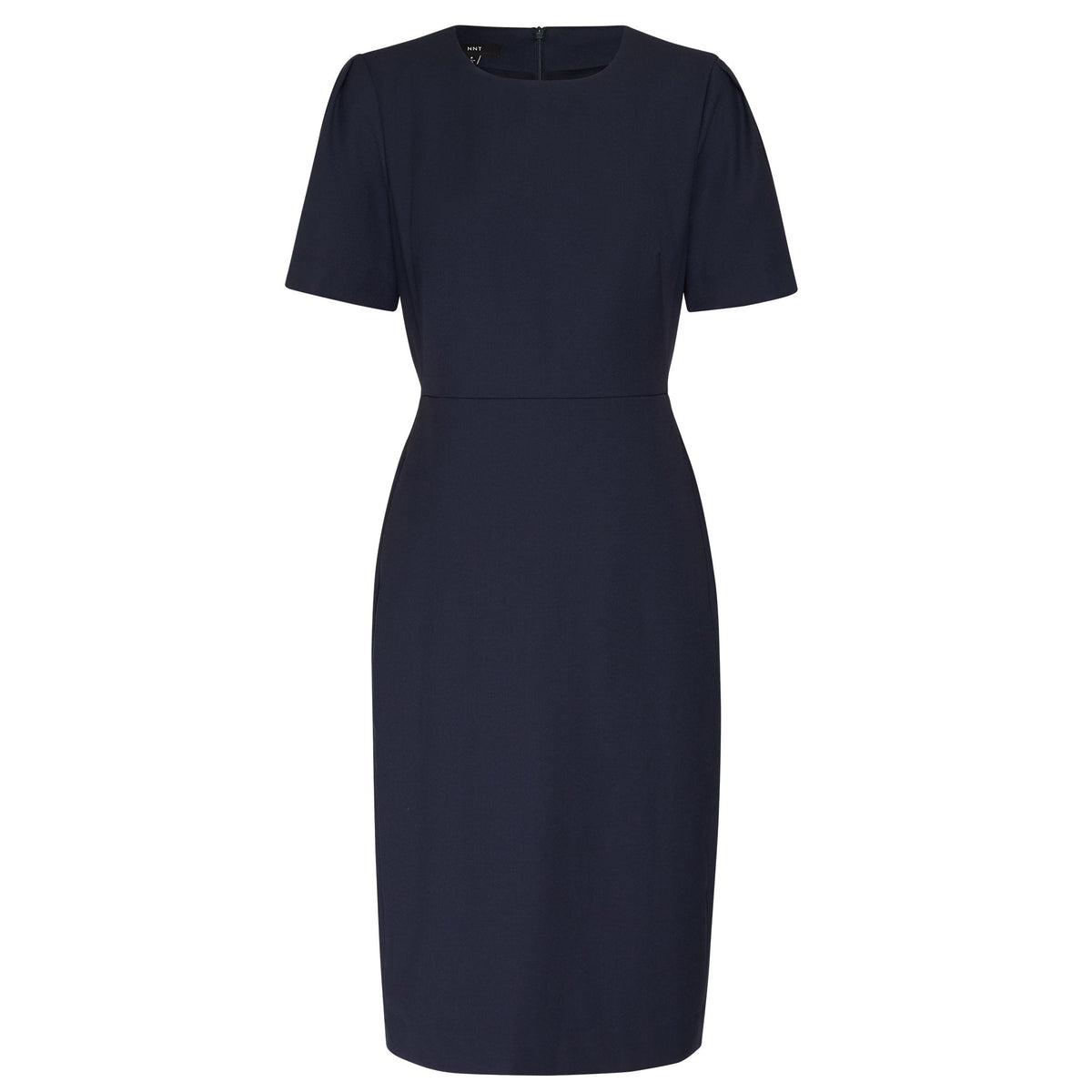 NNT CAT69W Wool Blend Twill Short Sleeve Dress