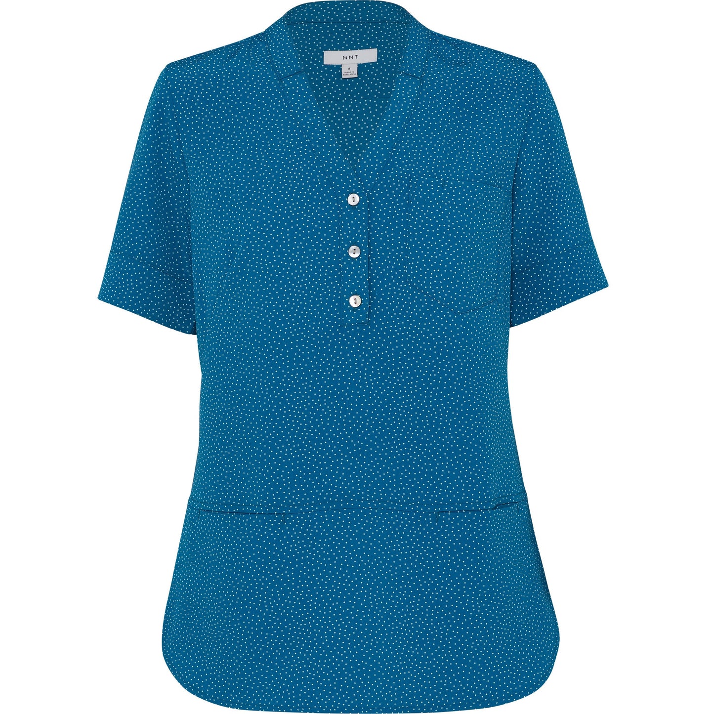 NNT CAT9XP Silvi Spot Print Short Sleeve Tunic