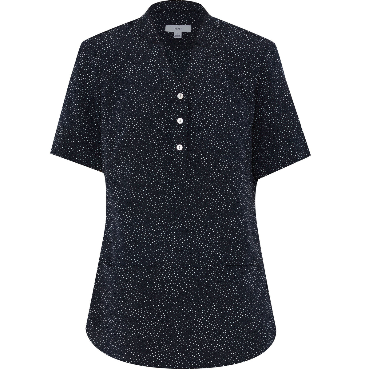 NNT CAT9XP Silvi Spot Print Short Sleeve Tunic