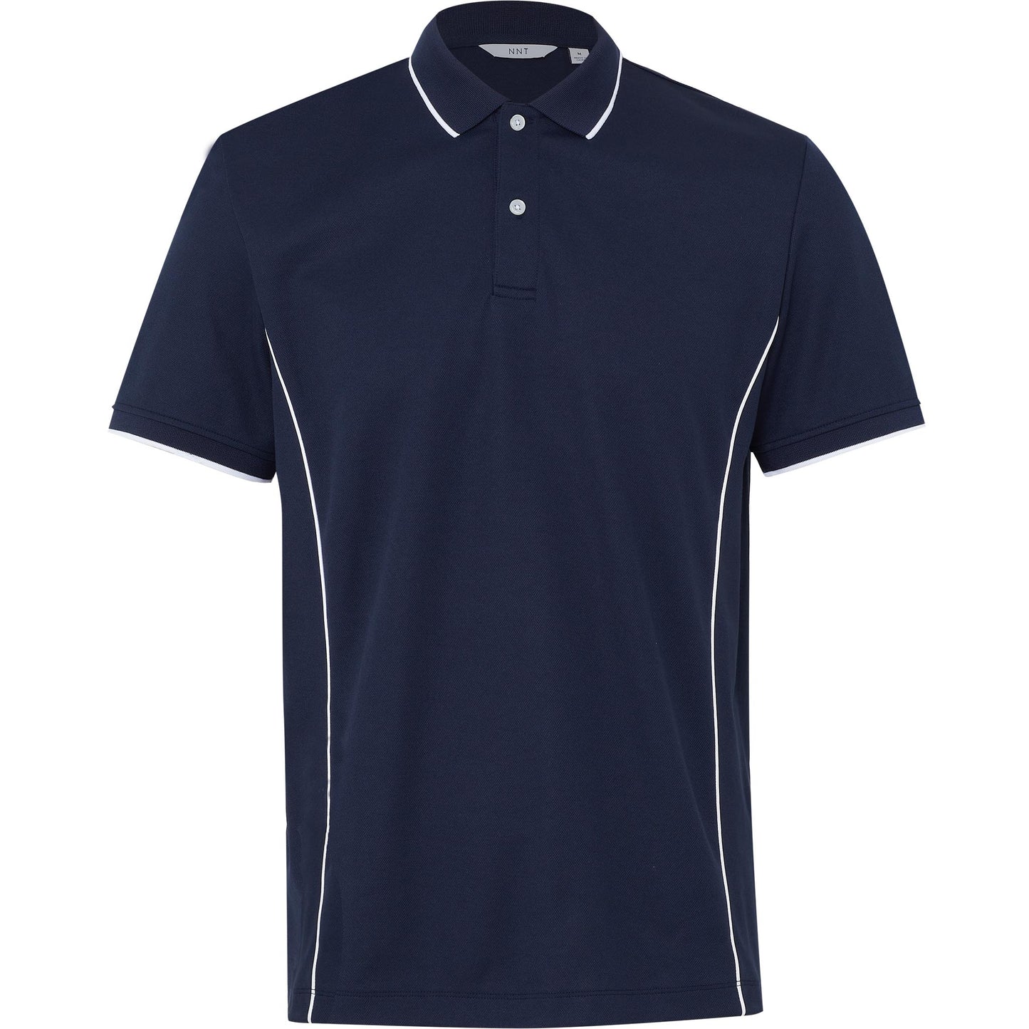 NNT CATJA2 Antibacterial Polyface Short Sleeve Tipped Polo