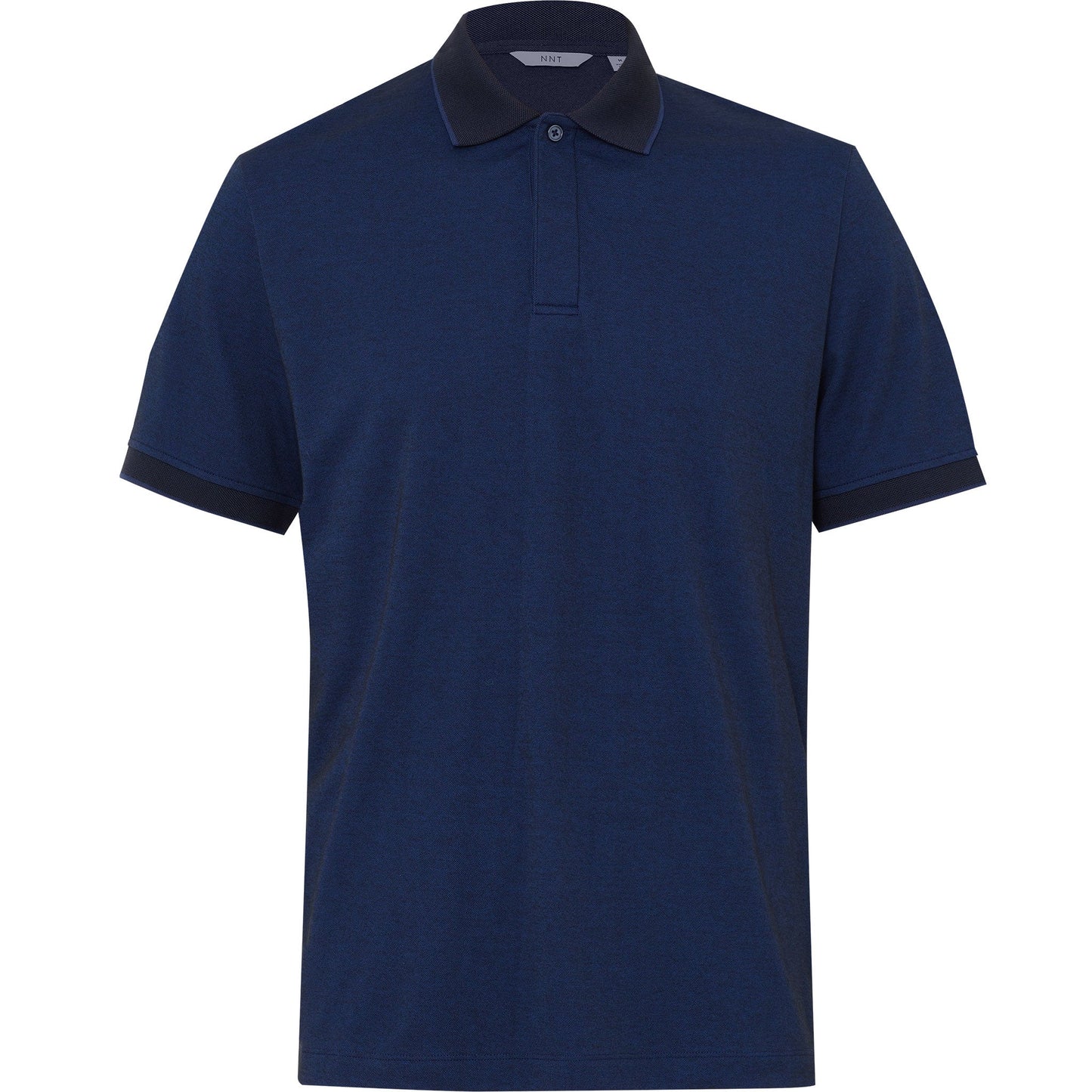 NNT CATJA4 Textured Cotton Poly Short Sleeve Polo