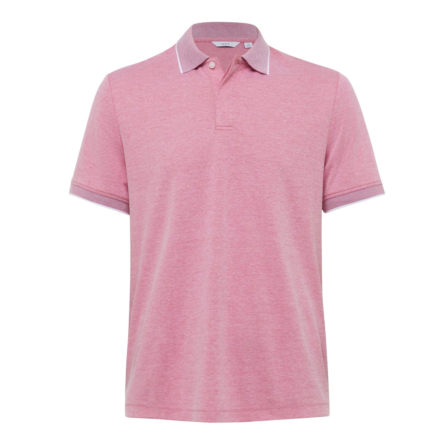 NNT CATJA4 Textured Cotton Poly Short Sleeve Polo