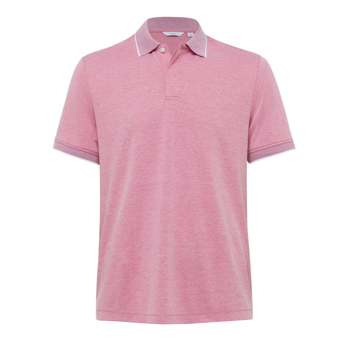 NNT CATJA4 Textured Cotton Poly Short Sleeve Polo