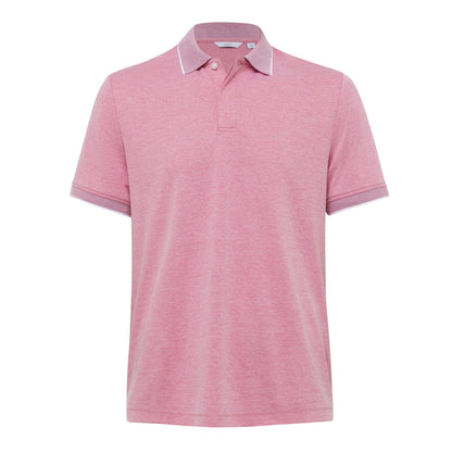NNT CATJA4 Textured Cotton Poly Short Sleeve Polo