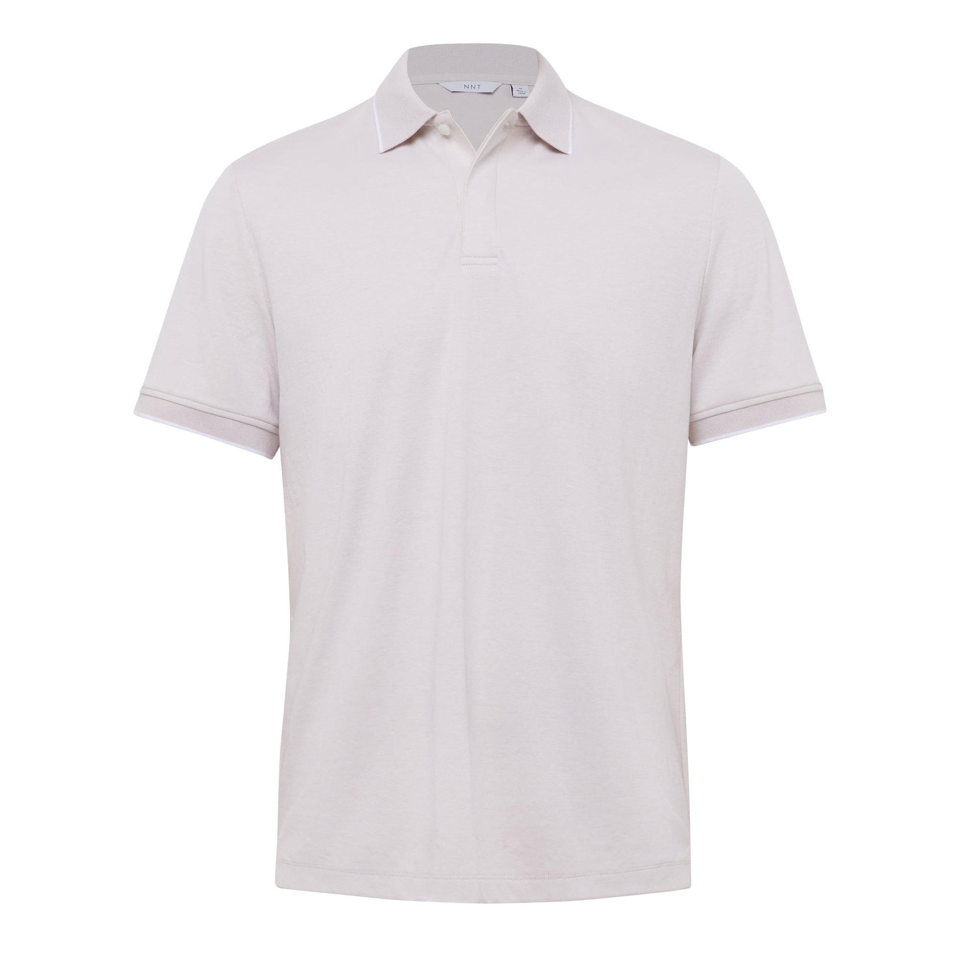 NNT CATJA4 Textured Cotton Poly Short Sleeve Polo