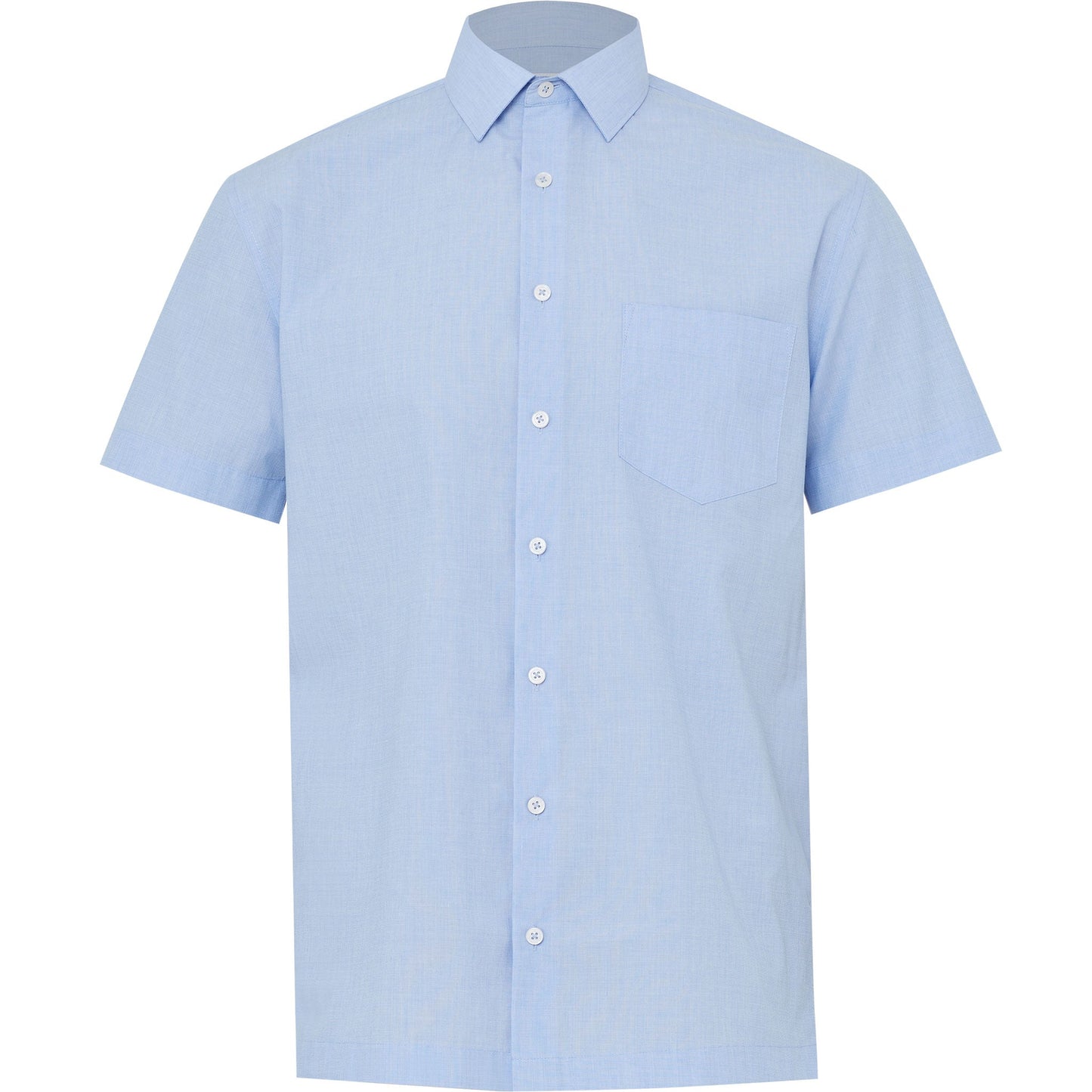 NNT CATJB7 Poly Cotton End On End Short Sleeve Shirt