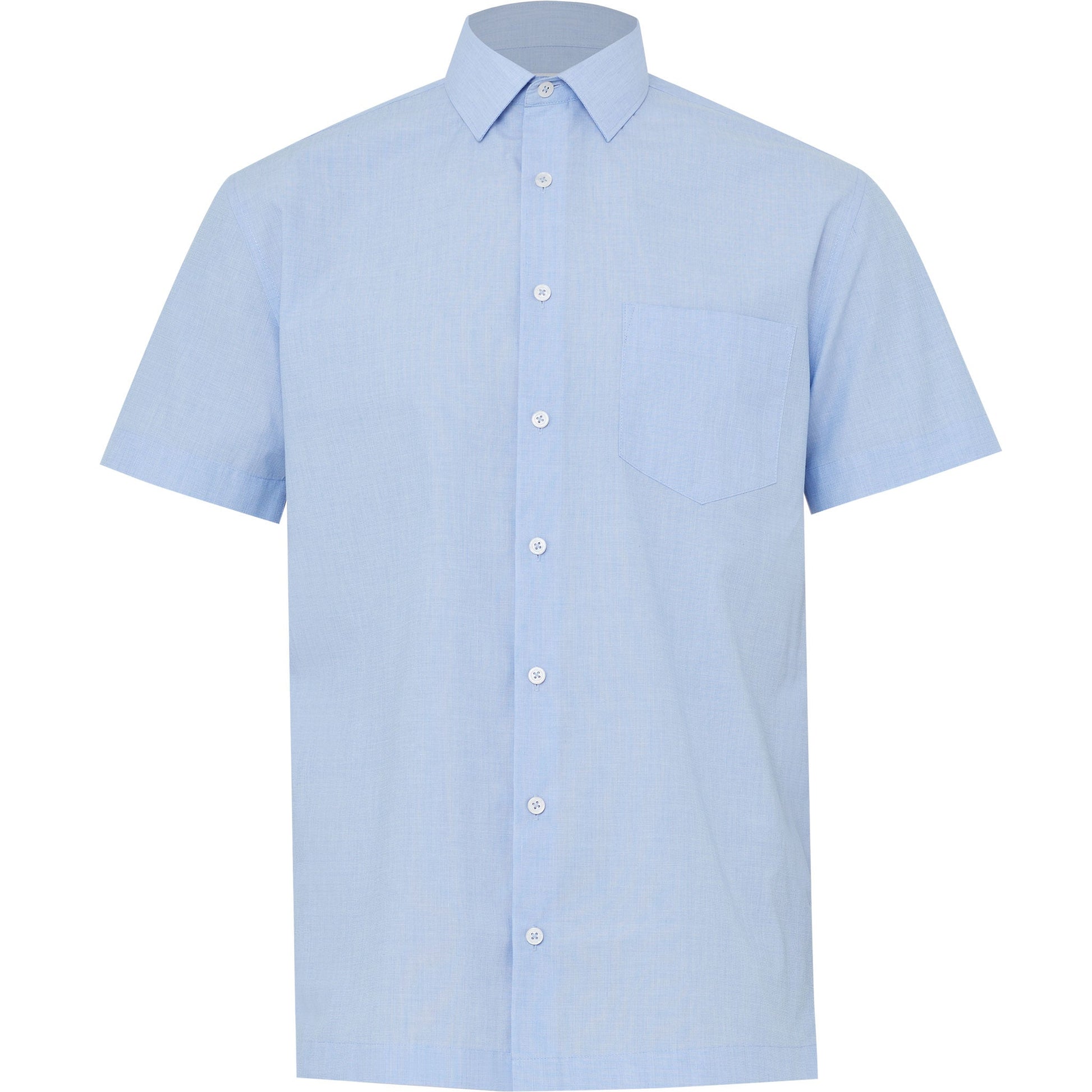 NNT CATJB7 Poly Cotton End On End Short Sleeve Shirt