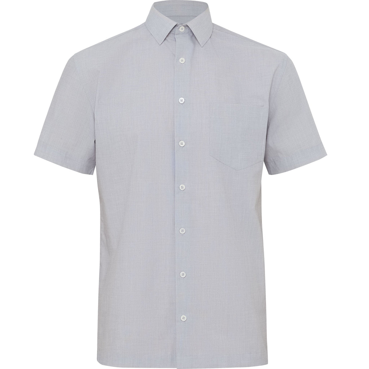 NNT CATJB7 Poly Cotton End On End Short Sleeve Shirt