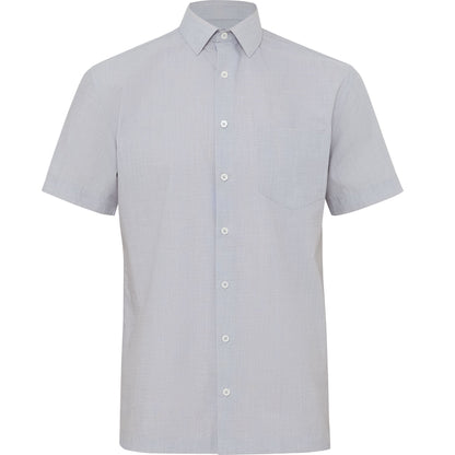 NNT CATJB7 Poly Cotton End On End Short Sleeve Shirt