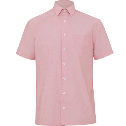 NNT CATJB7 Poly Cotton End On End Short Sleeve Shirt