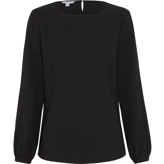 NNT CATUCM Heavy Stretch Georgette Long Sleeve Blouse