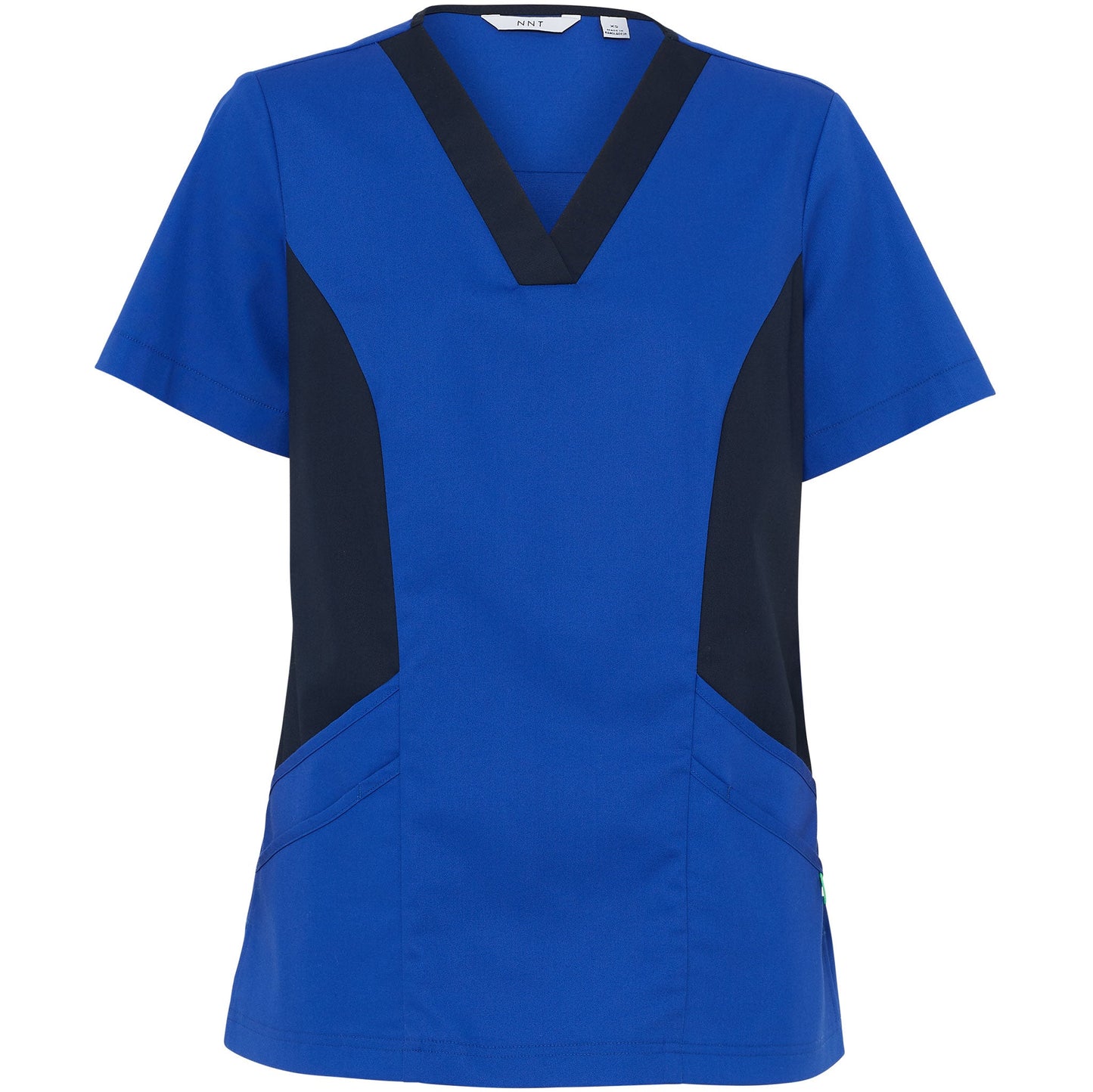 NNT CATULL Nightingale V-Neck Contrast Scrub Top