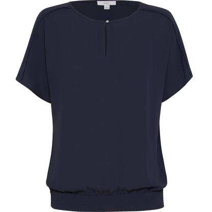 NNT CATUQT Georgie Short Sleeve Rib Hem Top