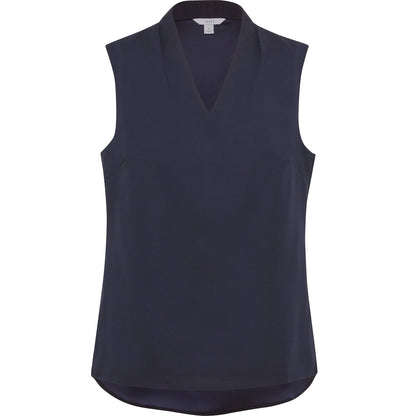 NNT CATUQX Satin Back Crepe Sleeveless Top