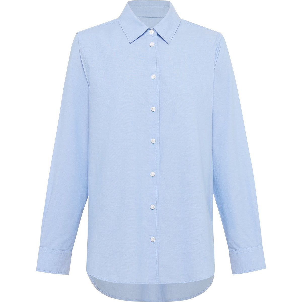 NNT CATUSZ Cotton Chambray Long Sleeve Shirt