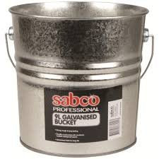 Max Global Products SA38011 Bucket Sabco Galvanised 9L