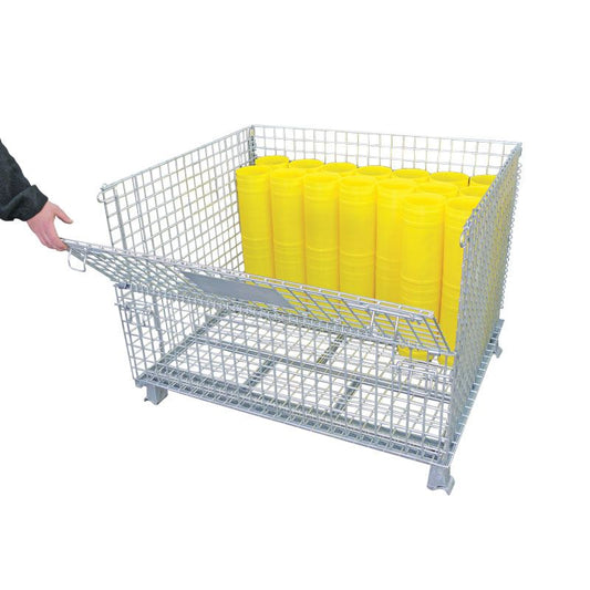 Collapsible Mesh Storage Cage 1200 x 1000 x 860mm