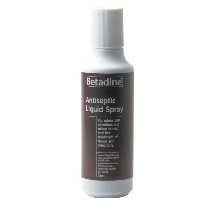 INOVA PHARMACEUTICALS 009482 Betadine Antiseptic Spray 75mL