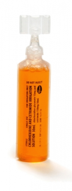 BRIDGEWEST DW1550S Chlorhexidine 0.05% & Cetrimide 0.5% Wound Cleanser 30mL Single Use