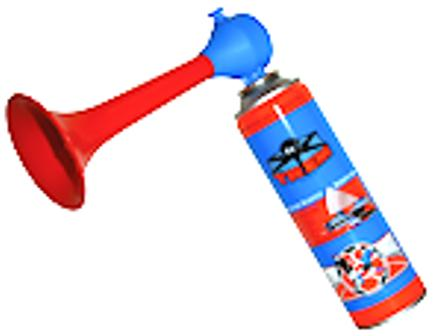 Max Global Products RW1003 Hand-Held Aerosol Air Horn, 250mL, Complete