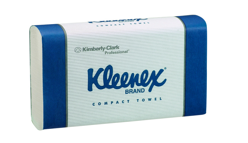KIMBERLY CLARK KC4440 Kleenex Compact Towel White 90 Pack Carton of 24