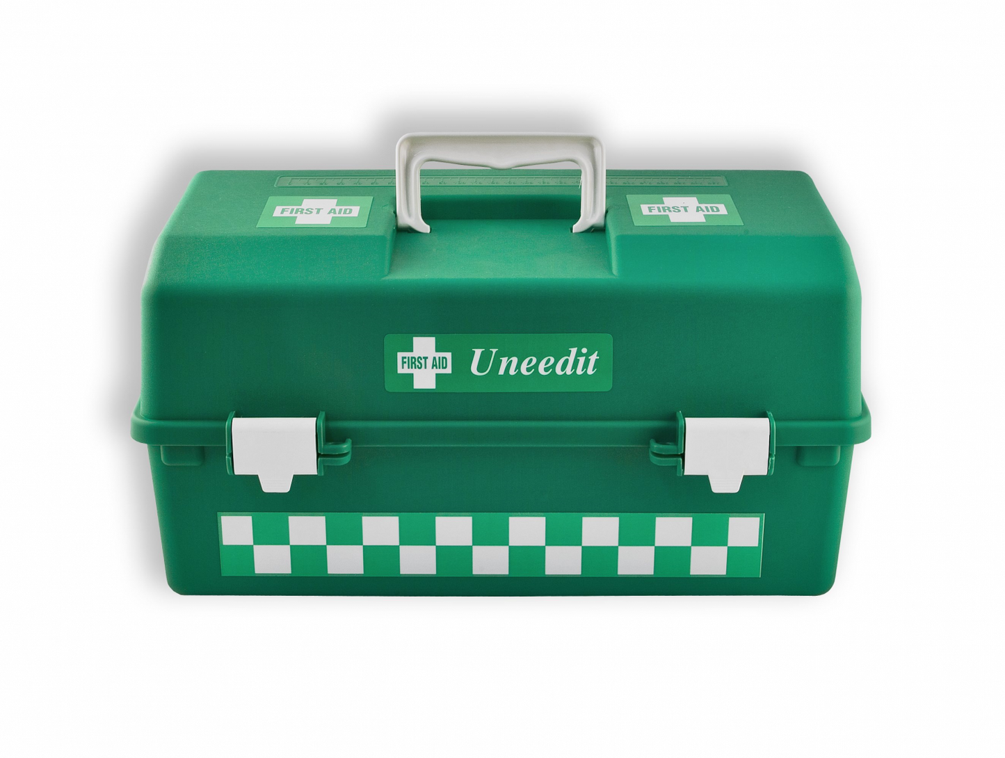 Max Global Products F3 First Aid Case Plastic Fischer 2 Tray Green