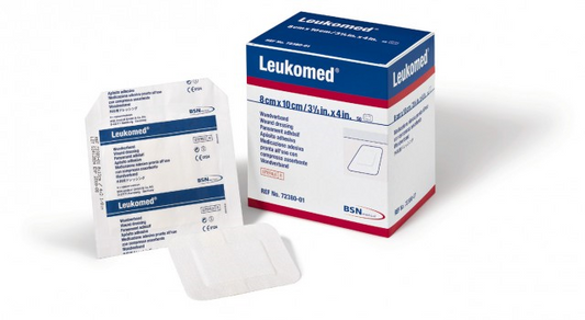 BSN MEDICAL B72380-01 Leukomed Island Dressing 8cm x 10cm Box of 50