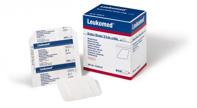 BSN MEDICAL B72380T Leukomed Island Dressing 8cm x 10cm Single