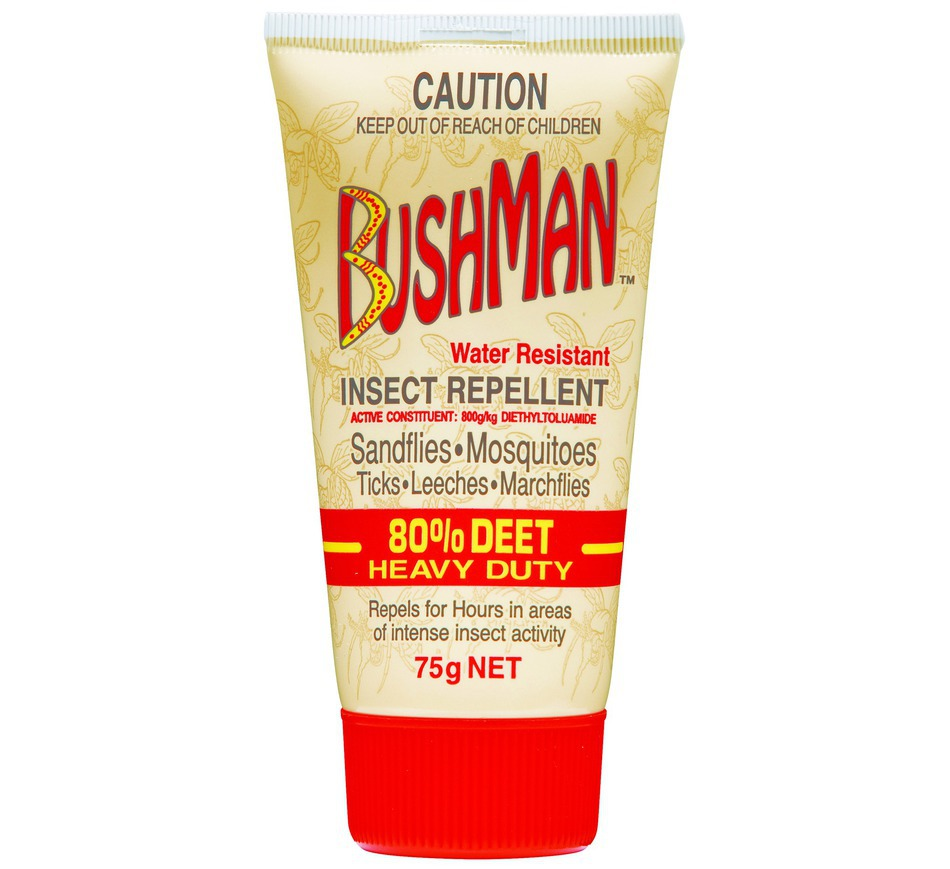 JUNO LABORATORIES 233943 Bushman 80% DEET Ultra Gel Insect Repellent 75g