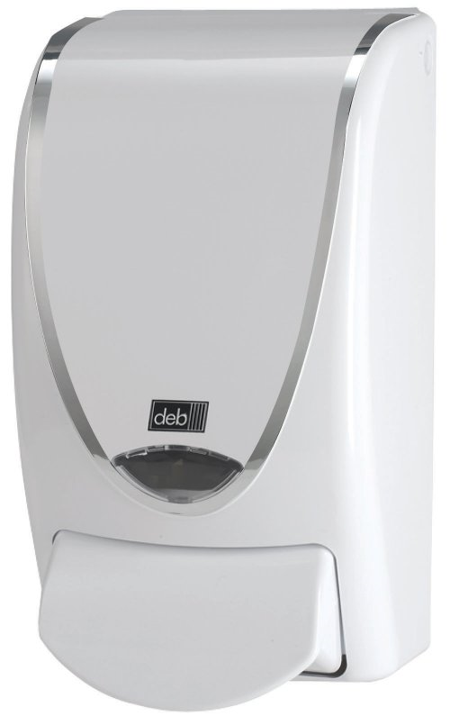SC JOHNSON DEB D2127 Deb 1000 Dispenser Proline 1L White Chrome Border