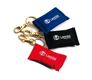 LAERDAL L460009 CPR Face Shield Key Ring Single Use