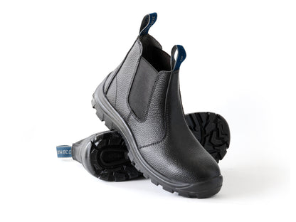 JOBMATE- BLACK RAMBLER SLIP ON