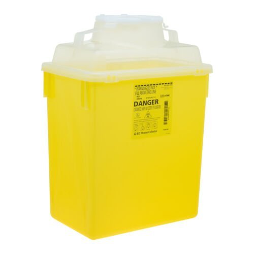 BECTON DICKINSON BD300740 Sharps Container Used Needle 22.7L