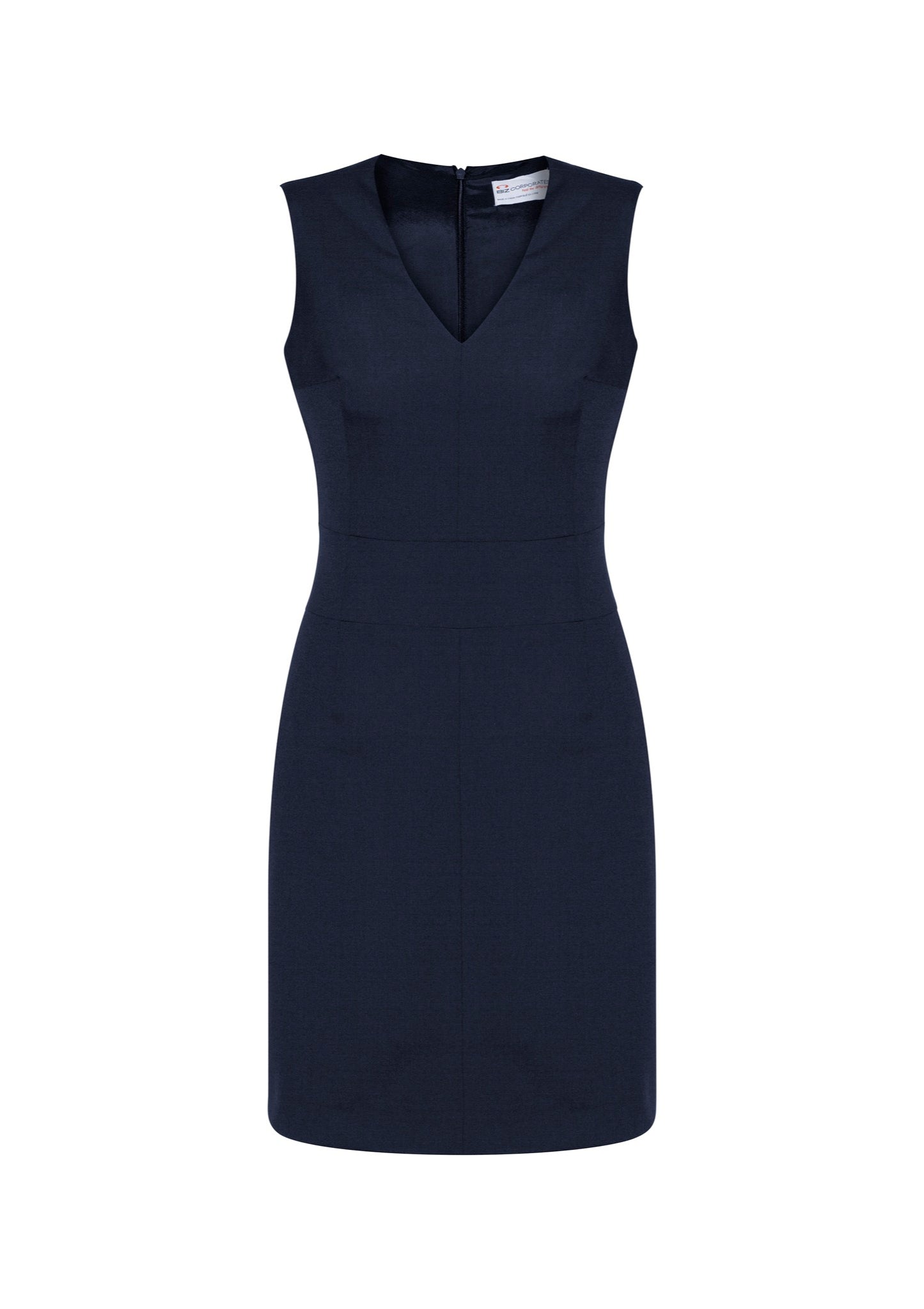 BizCorporate 30121 Womens Cool Stretch Sleeveless V-Neck Dress product front