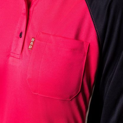 WOMEN'S HI-VIS S/S POLO SHIRT