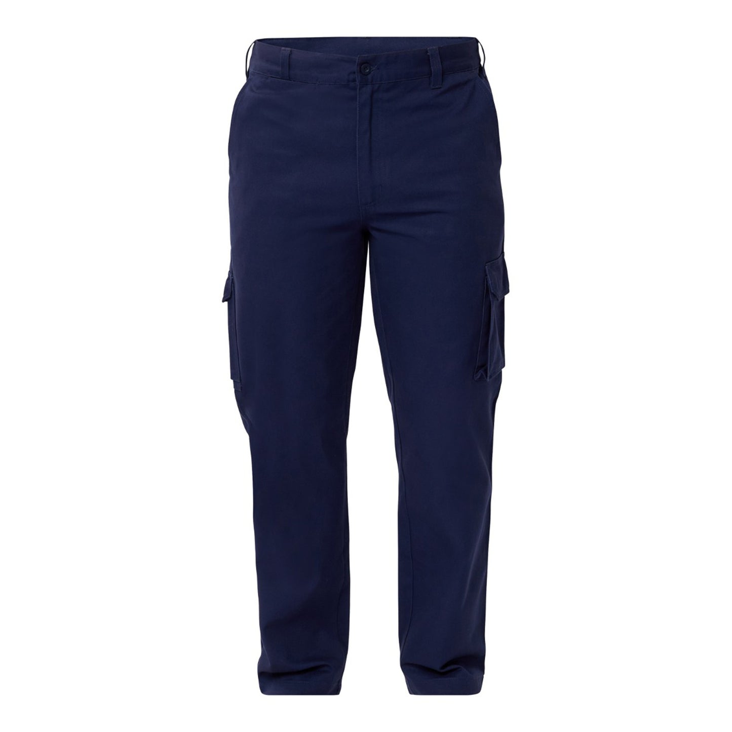 Workcraft WP4016 Mens Cargo Cotton Drill Trouser in Navy