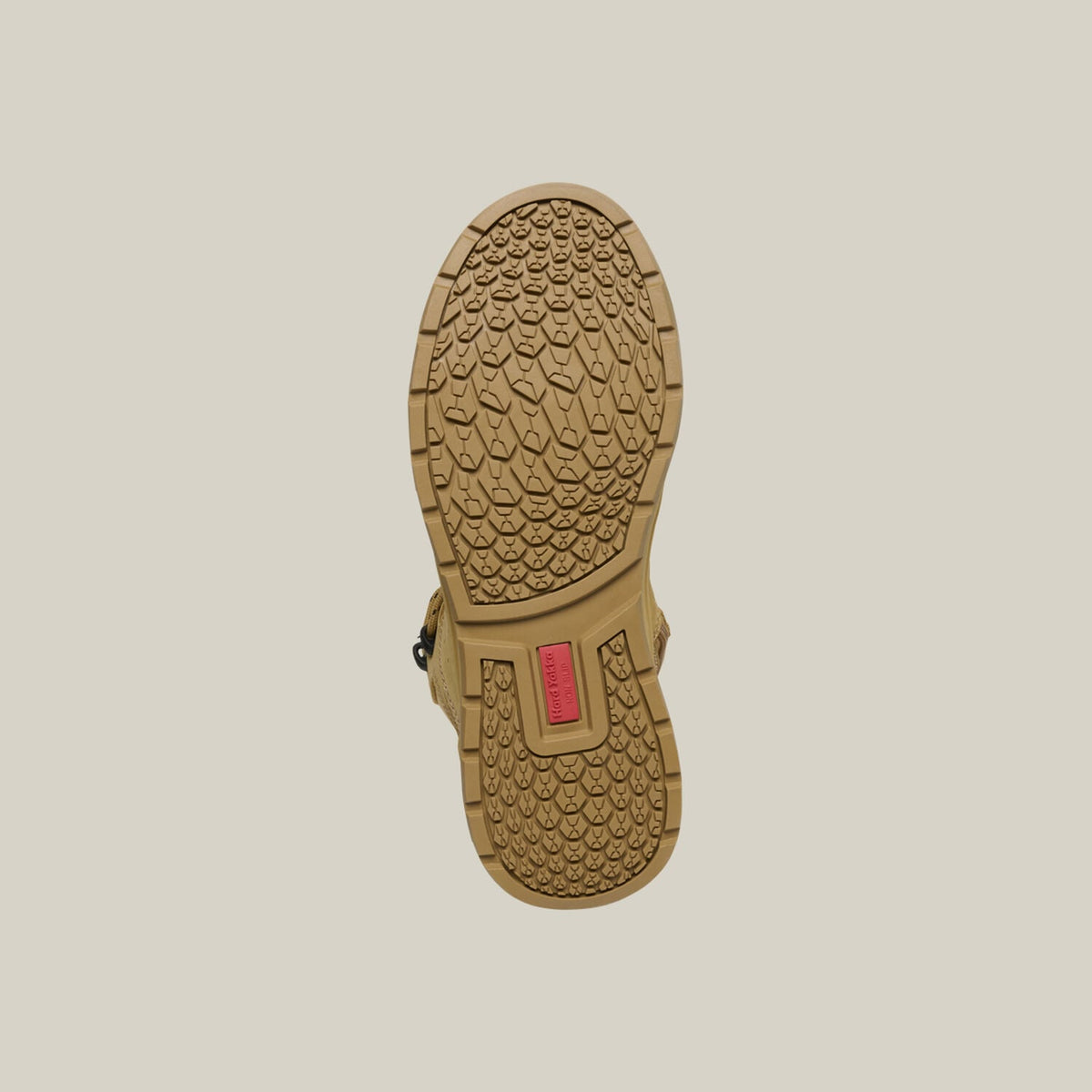 Hard Yakka Y60147 Women's Evolution Lace Up & Side Zip 5" Steel Toe Safety Boot - Wheat