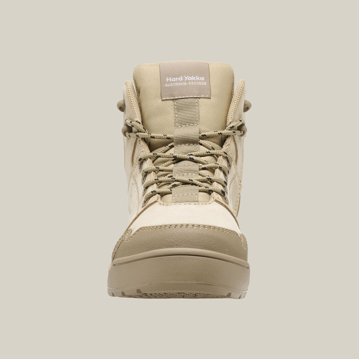 Hard Yakka Y60149 Women's Evolution Lace Up & Side Zip 5" Steel Toe Safety Boot - Sand